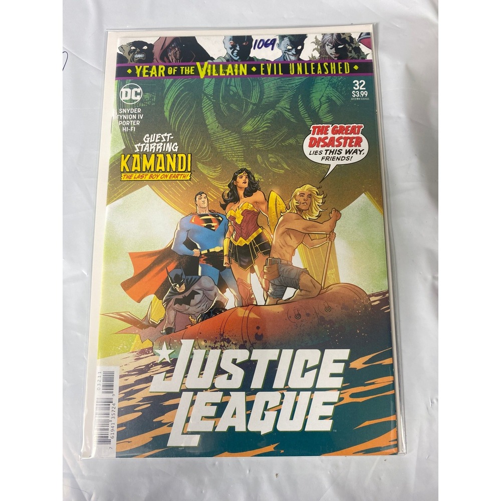 Justice League 32 Year of the Villain Evil Unleashed DC Comics Kamandi 2019
